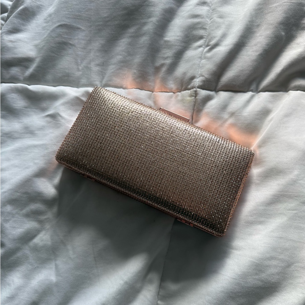 Elegant Gold Clutch Bag